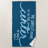 ザセーフプレイス ビーチタオル (正面)