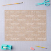 ザゼネラルストアクラフトティッシュペーパー 薄葉紙 (クラフト)