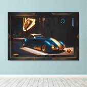 ザゼファーCentorus I950スポーツクーペ キャンバスプリント (インサイチュ (ウッドフロア))