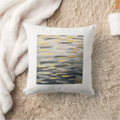 ザゼブラのブラシストローク(白装飾用クッション) クッション (ブランケット)