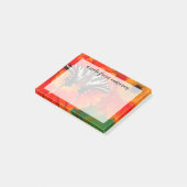 ザゼブラアゲハチョウ蝶 ポストイット (アングル)