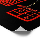 ザゼンキャット | ヴィンテージ日本の浮世絵 ポスター (角)