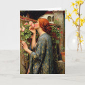 ザソウルオブザバラジョンウィリアムウォーターハウス カード (黄色い花)