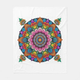 ザソウル万華鏡のように千変万化するパターン フリースブランケット