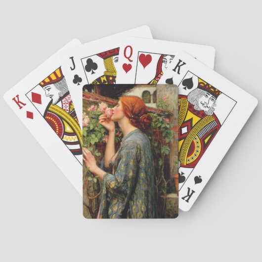 ザソウル・オブ・ザ・バラ – ジョン・ウィリアム・ウォーターハウス トランプ (裏面)