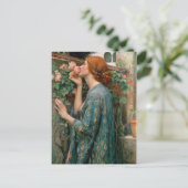 ザソウル・オブ・ザ・バラ – ジョン・ウィリアム・ウォーターハウス ポストカード (スタンド正面)