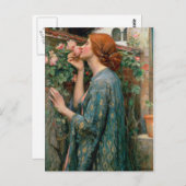 ザソウル・オブ・ザ・バラ – ジョン・ウィリアム・ウォーターハウス ポストカード (正面/裏面)
