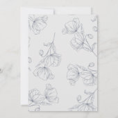 ザソフトシーズンミニマル結婚式招待状 招待状 (裏面)