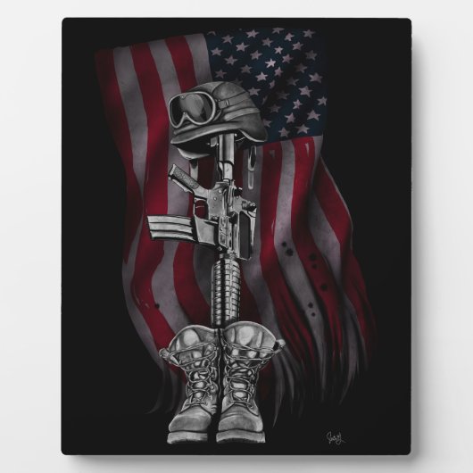 ザソルジ落ちたャーイーゼル フォトプラーク (正面)