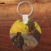 ザソワーバイビンセント・ヴァン・ゴッホ キーホルダー (正面)