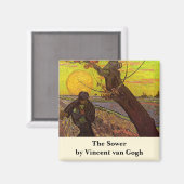 ザソワーバイビンセント・ヴァン・ゴッホ マグネット (正面/裏面)