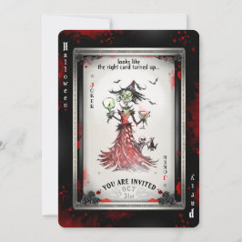 ザソースレスジョーカーカードパーティの招待状 招待状