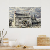 ザタイガーイン、ターンディッチ – 冬のポスター ポスター (キッチン)