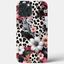 ザタイガー・イン・フローラ・フォレスト iPhone 13 PRO MAXケース