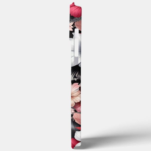 ザタイガー・イン・フローラ・フォレスト Case-Mate iPhoneケース (裏面 / 左)