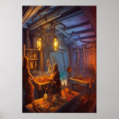 ザタバーンダウンタウン | AIアートポスター ポスター (正面)