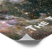 ザタランチュラ星雲 – タイトル付きフレーム4 ポスター (角)