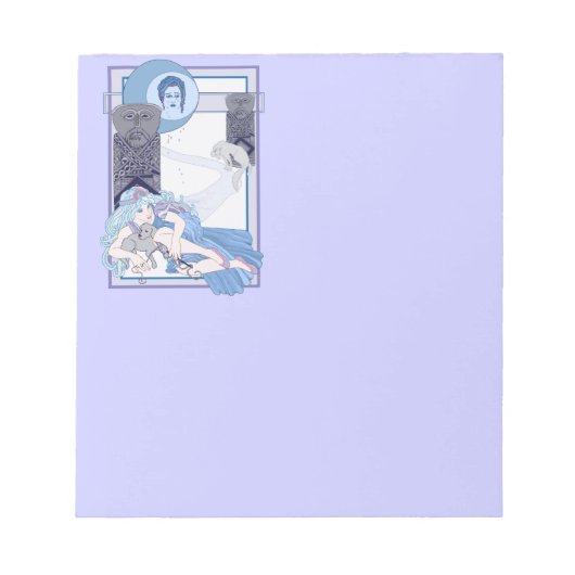 ザタロットムーン ノートパッド (正面)