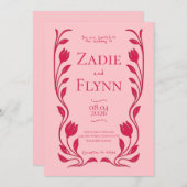 ザタンジェロコレクション結婚式招待状 招待状 (正面/裏面)