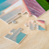 ザタージマハルが明け方の空の下 ジグソーパズル (側面)