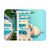 ザタージマハルが明け方の空の下 マグネット (横)