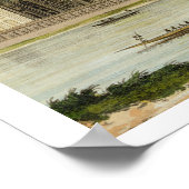 ザタージマハル、皇帝シャー・ジェハンの墓 ポスター (角)