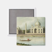 ザタージマハル、皇帝シャー・ジェハンの墓 マグネット (正面/裏面)