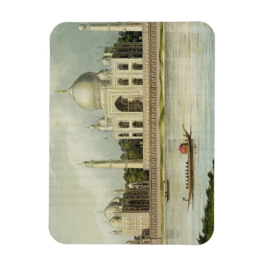 ザタージマハル、皇帝シャー・ジェハンの墓 マグネット (縦)