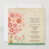 ザタ結婚ンジェリンドリームパーソナライズされた招待状 招待状 (裏面)