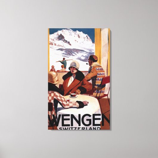 ザダウンヒルクラブプロモーションポスター キャンバスプリント (正面)