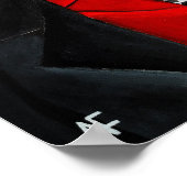 ザダックズバイ絵を描アルフレッドキツネ ポスター (角)