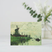 ザダムのAミル2 – クロード・モネ – 1871 ポストカード (スタンド正面)