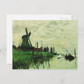 ザダムのAミル2 – クロード・モネ – 1871 ポストカード (正面/裏面)