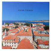 ザダル、クロアチアの風景 タイル (正面)