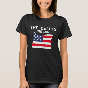 ザダレスオレゴンUSA州アメリカトラベルオレゴニ Tシャツ