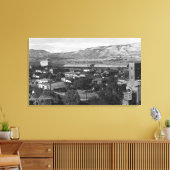 ザダレス、オレゴン波止場ビュー4通り キャンバスプリント (インサイチュ (リビング))