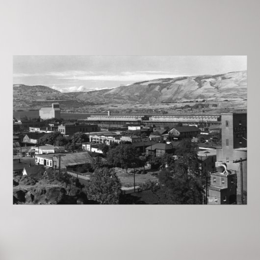 ザダレス、オレゴン波止場ビュー4通り ポスター (正面)