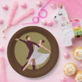 ザダンサーズ紙プレート ペーパープレート (パーティー)