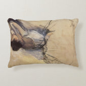 ザダンサーバイエドガー·デガ、ヴィンテージ·バレリナ·アート アクセントクッション (正面)