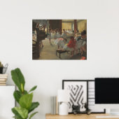 ザダンスクラス – エドガーデガスファインアート ポスター (ホームオフィス)