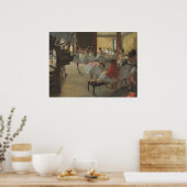 ザダンスクラス – エドガーデガスファインアート ポスター (キッチン)