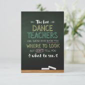 ザダン最高のス先生 サンキューカード (スタンド正面)