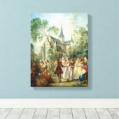 ザダン結婚ス キャンバスプリント (インサイチュ (ウッドフロア))