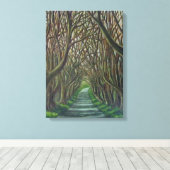 ザダークヘッジ キャンバスプリント (インサイチュ (ウッドフロア))