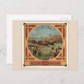 ザダービーヴィンテージ競馬デビッド・ダンロップ ポストカード (正面/裏面)