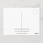 ザダービーヴィンテージ競馬デビッド・ダンロップ ポストカード (裏面)