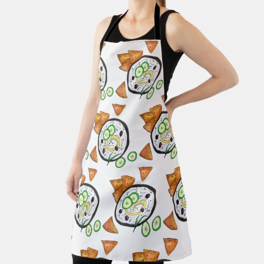 ザチキギリシャのメゼディップフードギ地中海のリシャ エプロン (インサイチュ)