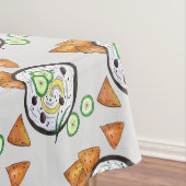 ザチキギリシャのメゼディップフードギ地中海のリシャ テーブルクロス (インサイチュ)