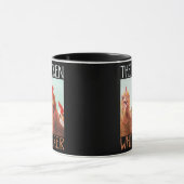 ザチキンウィスパーおもしろいラー鶏の愛鳥 マグカップ (中央)