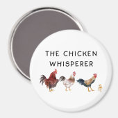 ザチキンウィスパーおもしろいラ マグネット (正面/裏面)